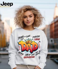 Dad Man Of God Hardworking PNG shirt