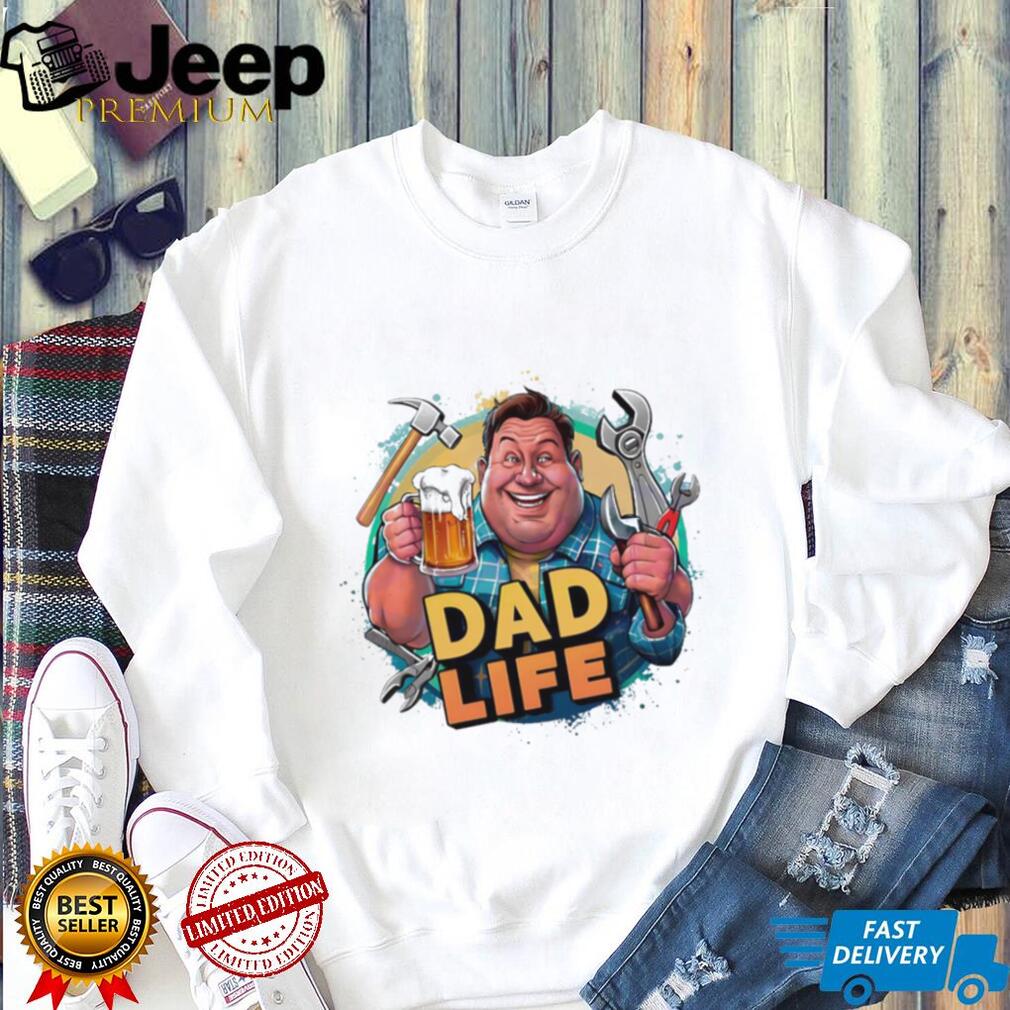Dad life mug of beer Father’s day shirt