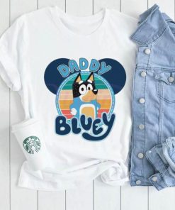 Daddy Bluey Mickey head shirt