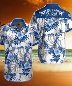 Daddysaurus Tropical Hawaiian Shirt Style Gift For Men And Women