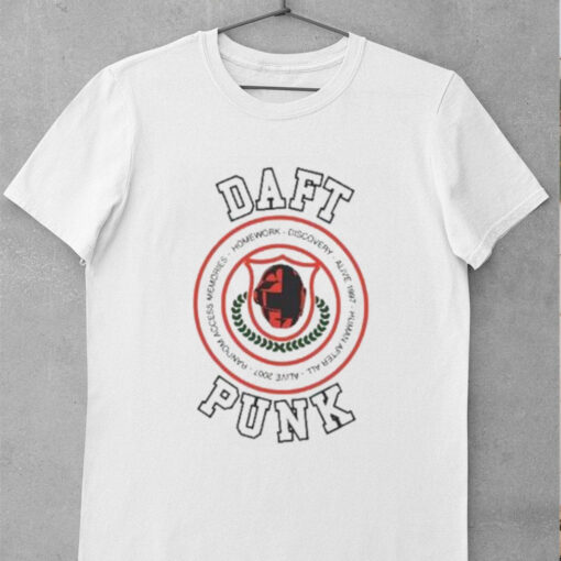 Daft Punk Da Funk Collegiate Shirt