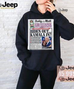 Daily Mail Biden Out Kamala In shirt