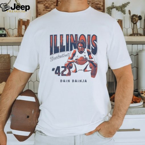 Dain Dainja 42 University of Illinois basketball shirt