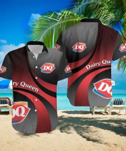 Dairy Queen Island Logo 3D Hawaiian Shirt For Men And Women