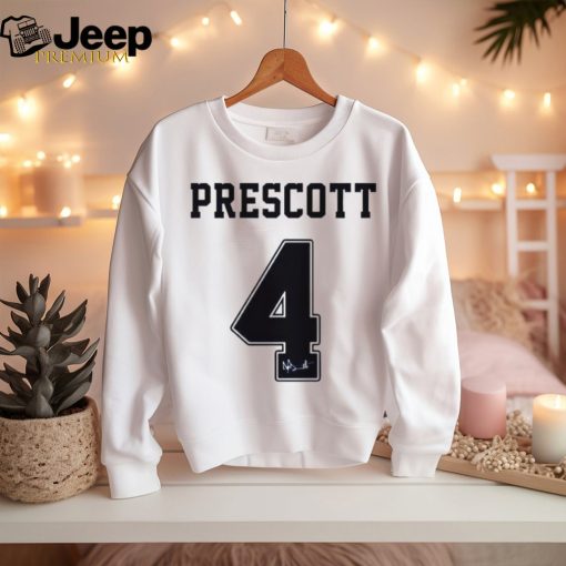 Dak Prescott Team Jersey signature shirt