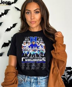 Dallas Cowboys 2023 NFC East Division Champions Signatures T Shirt