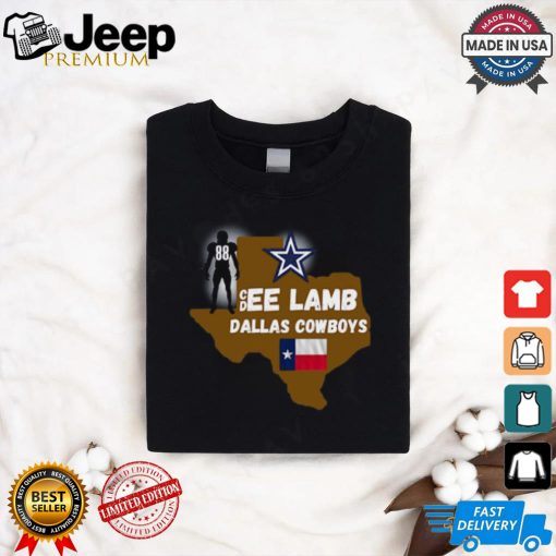 Dallas Cowboys CeeDee Lamb Frit Tees T Shirt