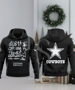 Dallas Cowboys NFL Justice Opportunity Equity Freedom Hoodie 3D