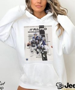 Dallas Cowboys NFL Season 2023 Associated Press All Pro Second Team Poster Classic T Shirt