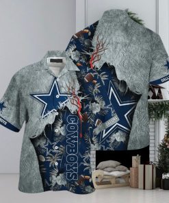 Dallas Cowboys Nfl Hawaiian SAS Tropical Print Sumer Best Gift For Fans