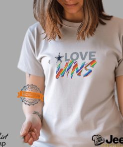 Dallas Cowboys Pride Love Wins 2024 Shirt