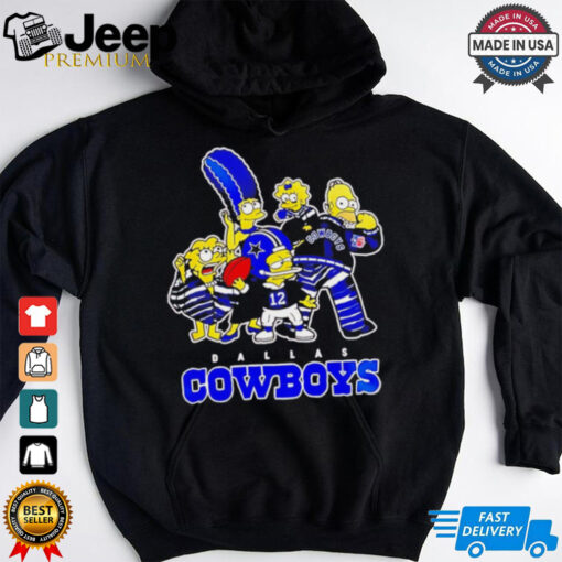 Dallas Cowboys The Simpsons cartoon shirt