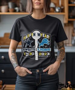 Dallas Cowboys Vs Detroit Lions Happy New Year Dec 30, 2023 Shirt