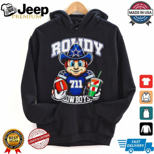 Dallas Cowboys rowdy 7 Eleven shirt