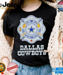 Dallas Cowboys shirt Firefighter Appreciation logo