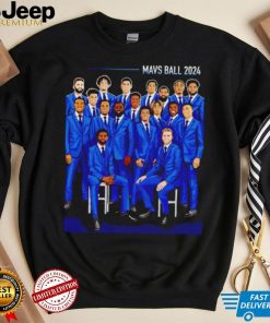 Dallas Mavericks 2024 players suited up shirt