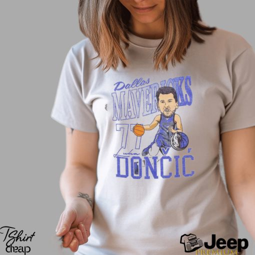 Dallas Mavericks Luka Doncic Caricature T Shirt