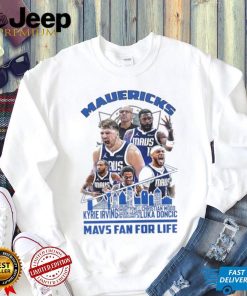 Dallas Mavericks Mavs Fan For Life Skyline NBA Playoffs Shirt