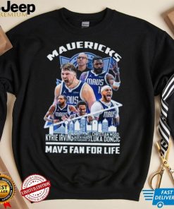 Dallas Mavericks Mavs Fan For Life Skyline Shirts