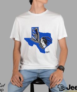 Dallas Mavericks Texas map logo shirt