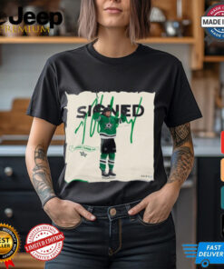 Dallas Stars NHL Signed Thomas Harley 2 Year Poster t shirt