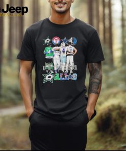 Dallas Stars x Texas Rangers x Dallas Cowboys x Dallas Mavericks T Shirt