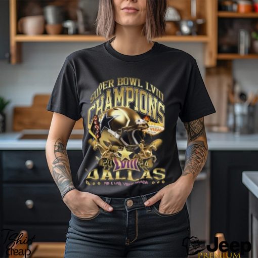 Dallas Super Bowl Champions 2024 ‘Gold Rush Vintage’ Kids T Shirt