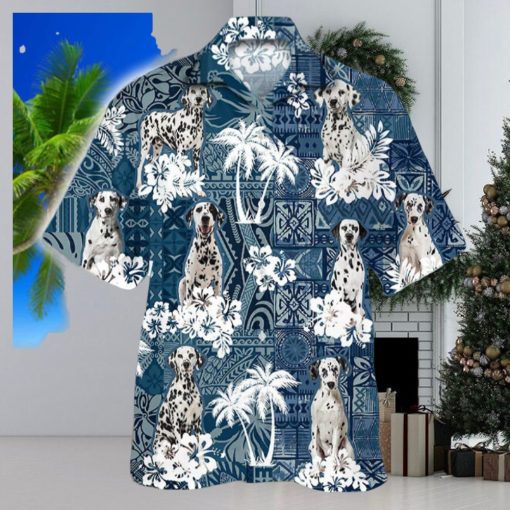 Dalmatian Hawaiian Shirt Dog Aloha Shirt For Men Women Beach