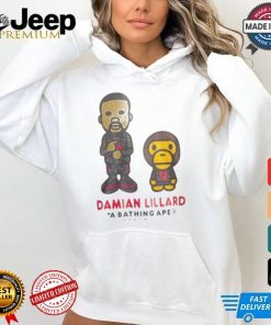 Damian Lillard A Bathing Ape Shirt