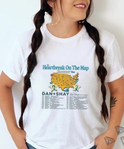 Dan And Shay Tour Heartbreak On The Map 2024 Shirts