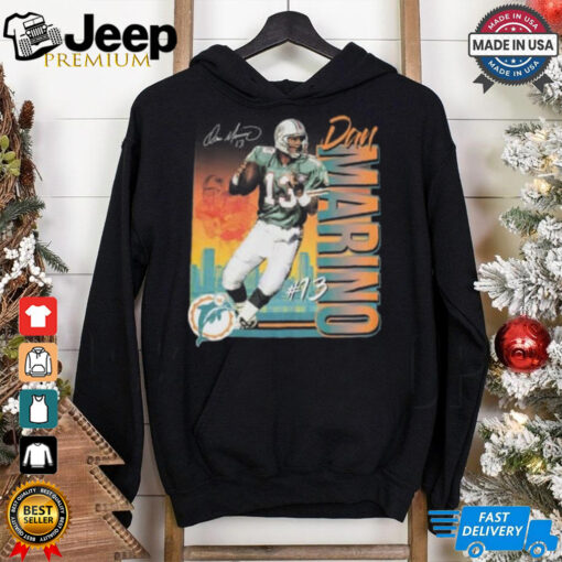 Dan Marino Miami Dolphins Mitchell & Ness Classic Photo T Shirt