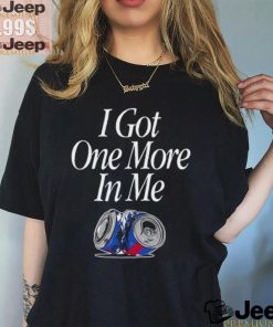 Dana Beers Wearing I Got One More In Me Tee shirt