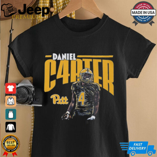 Daniel Carter Royal D4 Pittsburgh Panthers t shirt