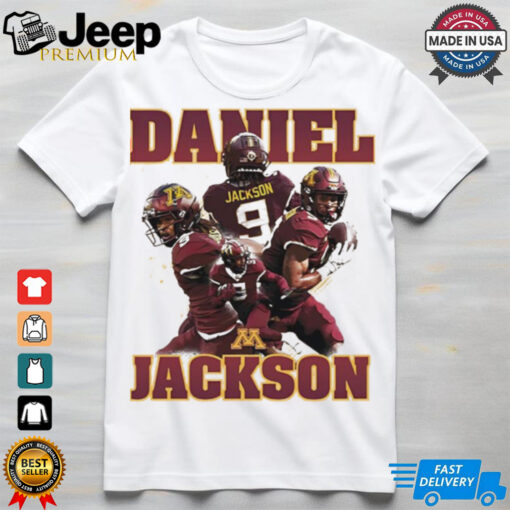 Daniel Jackson #9 Minnesota football player collage shirt