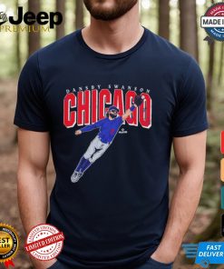 Dansby Swanson Chicago Cubs big time action pose shirt