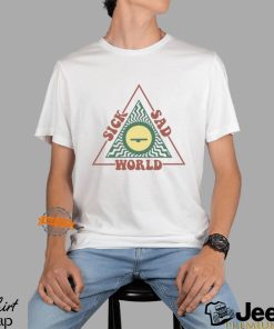 Daria Sick Sad World Triangle Logo T Shirt