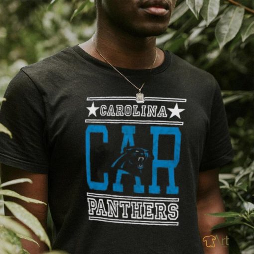 Darius Rucker Collection by Fanatics Heathered Charcoal Carolina Panthers shirt