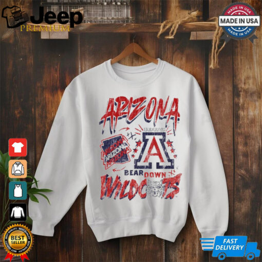 Dark Horse X Arizona Arizona Wildcats Bear Down 1885 Vintage t shirt