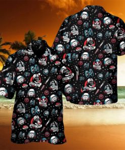 Dark Side Star Wars Black 2024 Trending Hawaiian Shirt