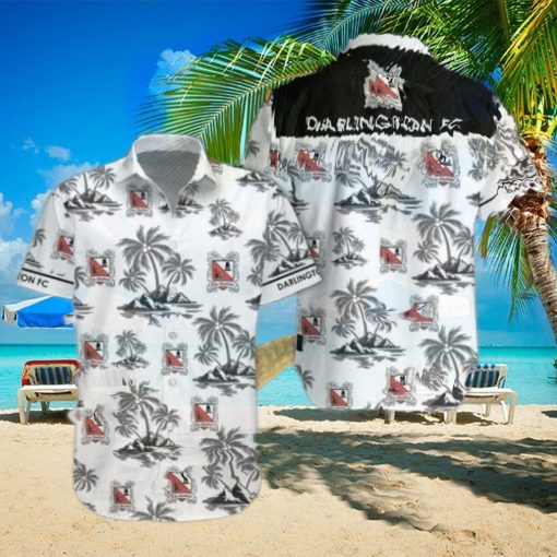 Darlington FC Hawaiian Shirt