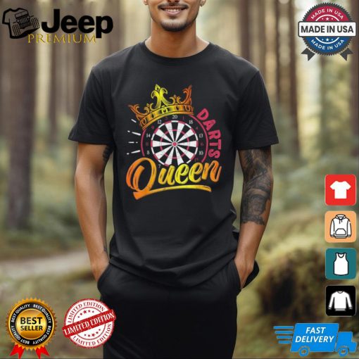 Dart player dart queen darts game shirt