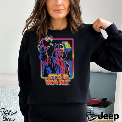 Darth Vader Star Wars Mad Engine Youth Hypercolor Dark Side Graphic Shirt