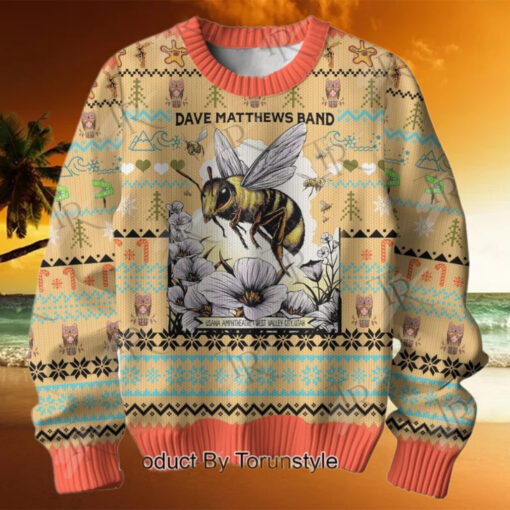 Dave Matthews Band Tour 2024 Christmas Sweater