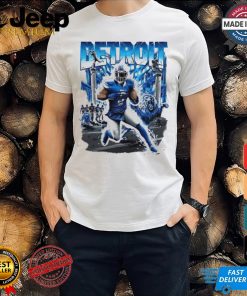 David Montgomery Detroit Lions football graphic shirt