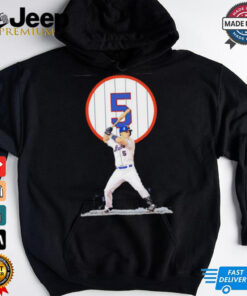 David Wright number 5 forever New York Mets Baseball print 2D T shirt