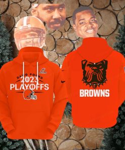 Browns orange shop dawg pound hoodie