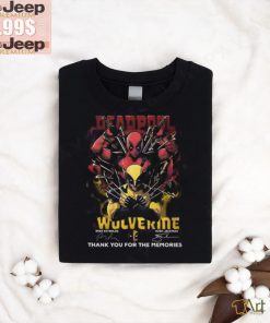 Deadpool And Wolverine Thank You For The Memories Signature Unisex T Shirt