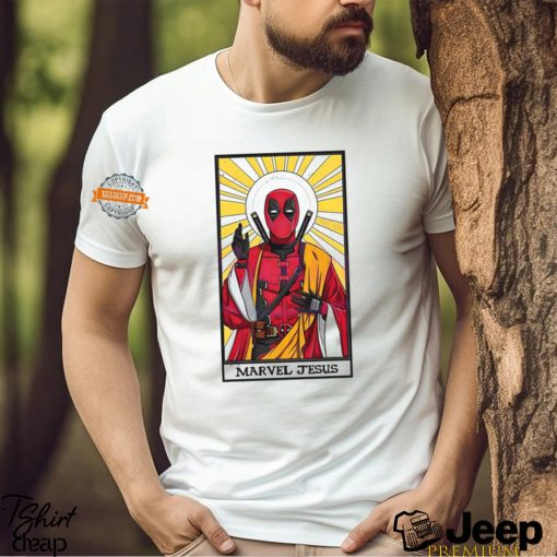 Deadpool Jesus Tarot Card Deadpool Wolverine Shirt