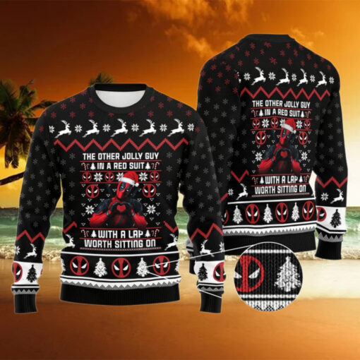 Deadpool Ugly Wool Christmas Sweatter