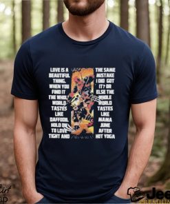 Deadpool Wolverine Marvel Studio Love Is A Beautiful Thing T Shirt